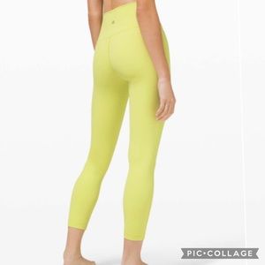 Wunder Under High Rise Tight 25” Lemon Vibe